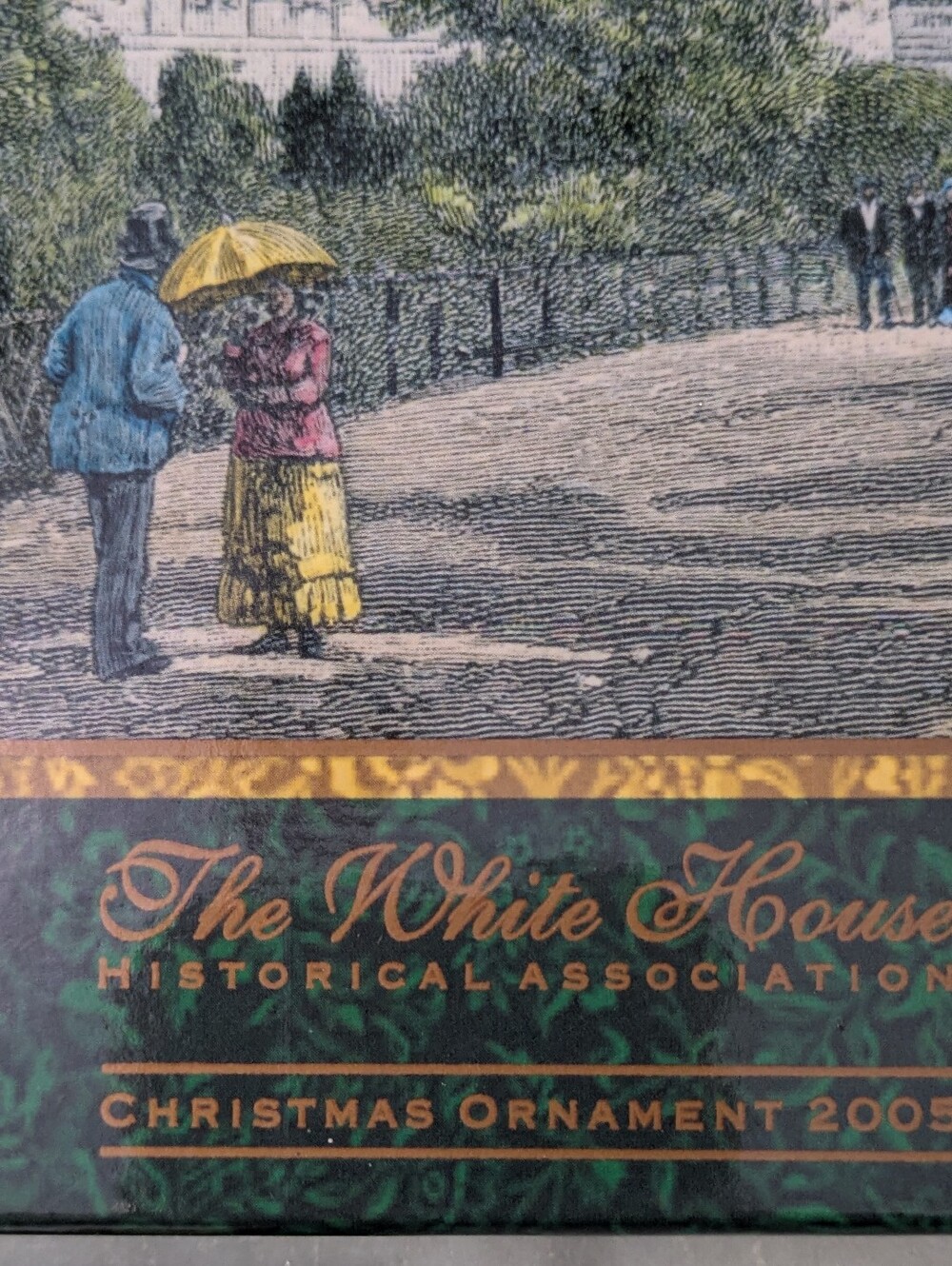 The 2005 Official White House Christmas Ornament honors Andrew Garfield